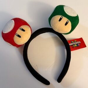 Universal Studios Super Nintendo World Toad Plush Headband